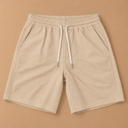 Heren strandboardshorts met trekkoord en zakken Jelle Jora Mode