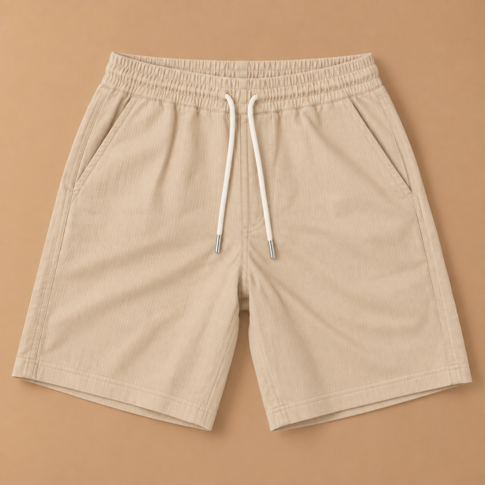 Heren strandboardshorts met trekkoord en zakken Jelle Jora Mode