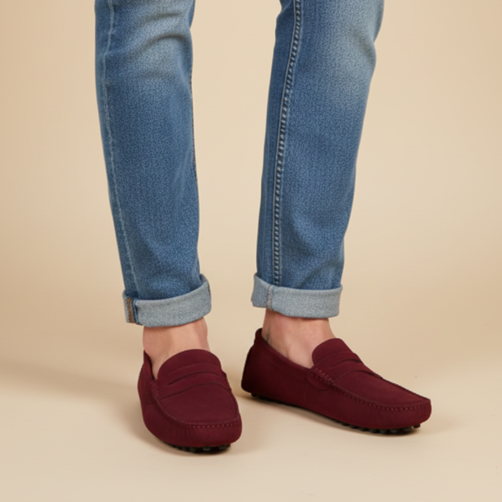 Echte slip-on loafers voor heren Jelle Jora Mode