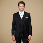 Slim fit driedelig formeel herenpak Jelle Jora Mode