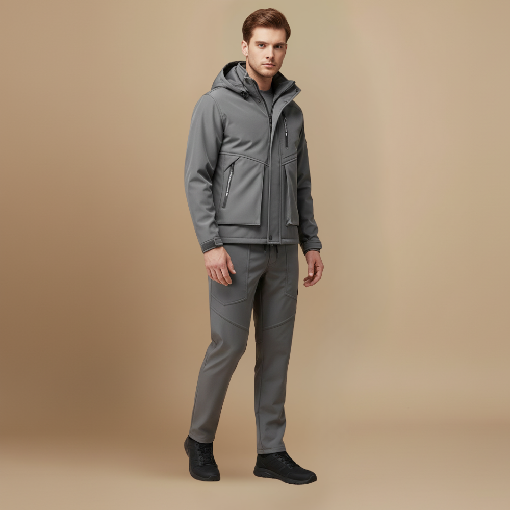 Heren winter waterdicht outdoor jack- en broekset