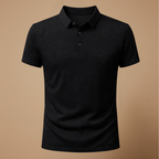 Heren ademend casual T-shirt met korte mouwen en structuur Jelle Jora Mode