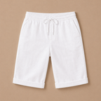 Dames capribroek met elastische tailleband Jelle Jora Mode