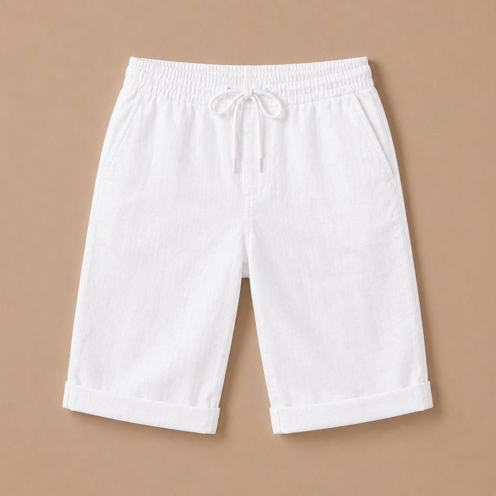Dames capribroek met elastische tailleband Jelle Jora Mode