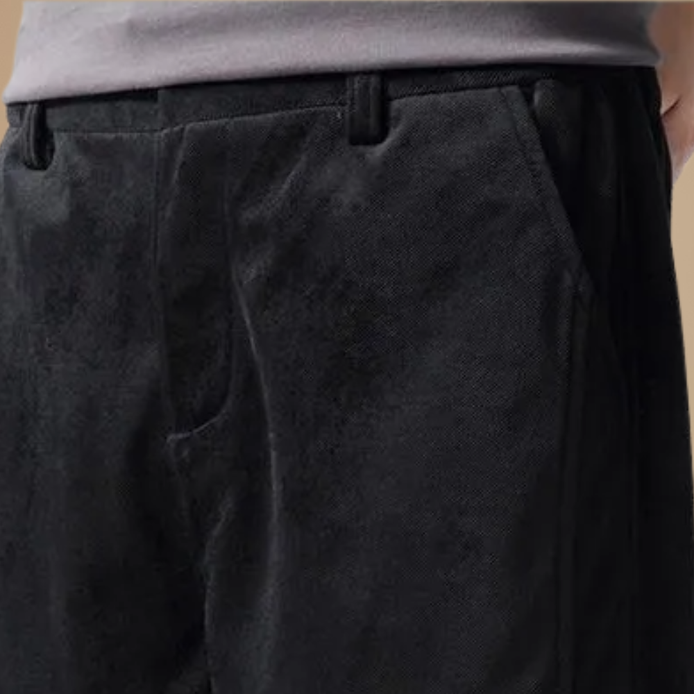 Slim fit geruite rechte broek voor heren Jelle Jora Mode