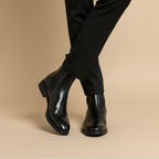 Klassieke leren Chelsea-laarzen voor heren Jelle Jora Mode