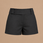 Damesshort met hoge taille en slanke pasvorm Jelle Jora Mode