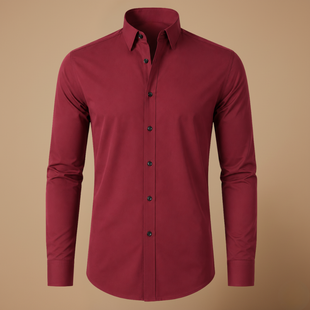 Heren stretch blouse in business casual-stijl Jelle Jora Mode