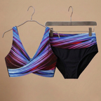Damesbikini met hoge taille en push-up-bikini Jelle Jora Mode