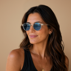 Dames casual retro ovale zonnebril Jelle Jora Mode
