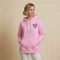 Casual hoodiejack met print voor dames Jelle Jora Mode