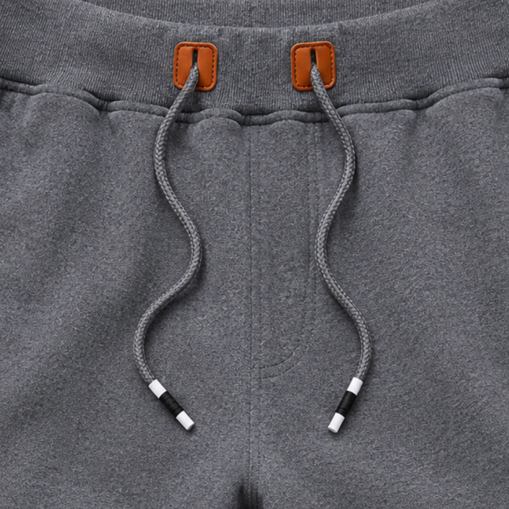 Heren short met trekkoord in een relaxte casual pasvorm Jelle Jora Mode