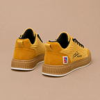 Heren comfortabele ademende casual platform-sneakers Jelle Jora Mode