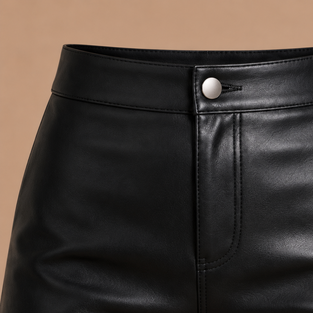 Damesclubshort met hoge taille en slanke pasvorm Jelle Jora Mode