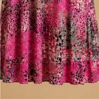 Damesmidi-jurk met bloemenprint en V-hals Jelle Jora Mode