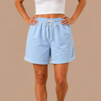 Dames bermudashorts met elastische tailleband Jelle Jora Mode