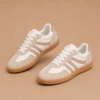 Dames klassieke wandelsneakers met veters Jelle Jora Mode