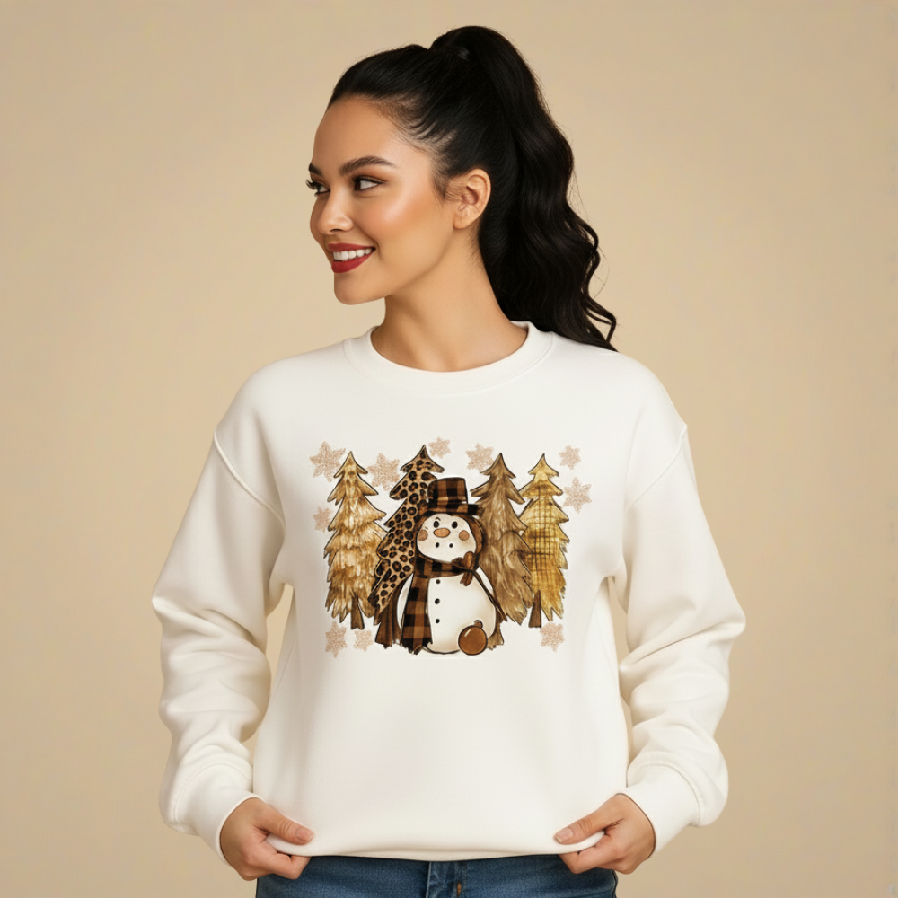 Kerstman-sweatshirt met print Jelle Jora Mode