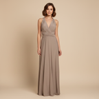 Multi-way maxi-jurk met bandjes voor dames Jelle Jora Mode