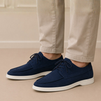 Heren schoenen met veters en lage hak Jelle Jora Mode