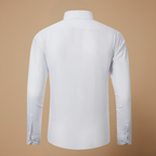 Heren slim fit overhemd met lange mouwen en knopen Jelle Jora Mode