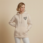 Casual hoodiejack met print voor dames Jelle Jora Mode