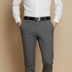 Heren casual rechte pijpen broek