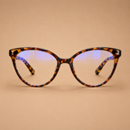 Dames Cat-Eye-bril met blauwlichtfilter Jelle Jora Mode