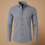 Heren stretch blouse in business casual-stijl Jelle Jora Mode