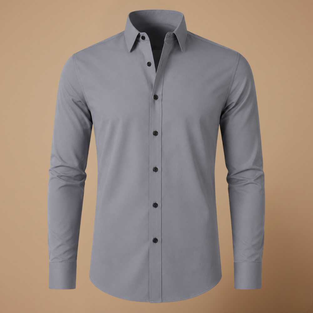 Heren stretch blouse in business casual-stijl Jelle Jora Mode