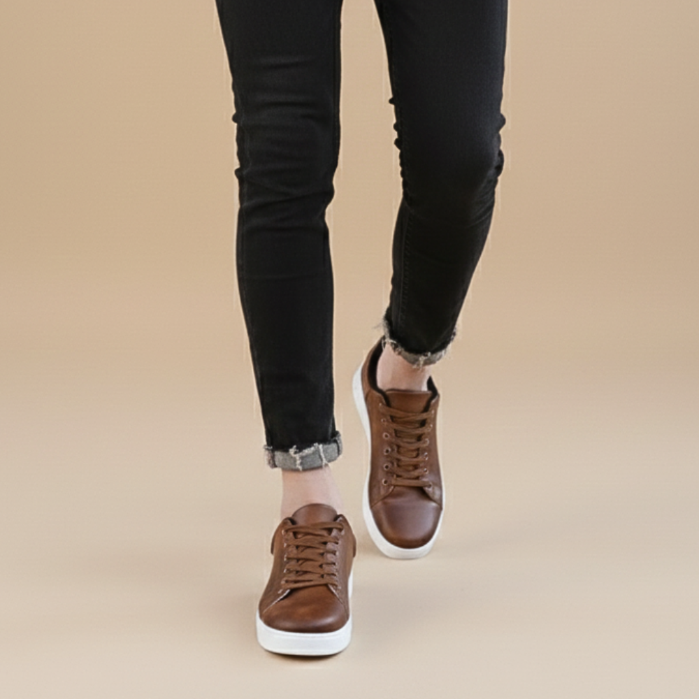 Klassieke designer sneakers met veters voor heren Jelle Jora Mode