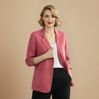 Eenvoudige Casual blazer met Lange mouwen Jelle Jora Mode