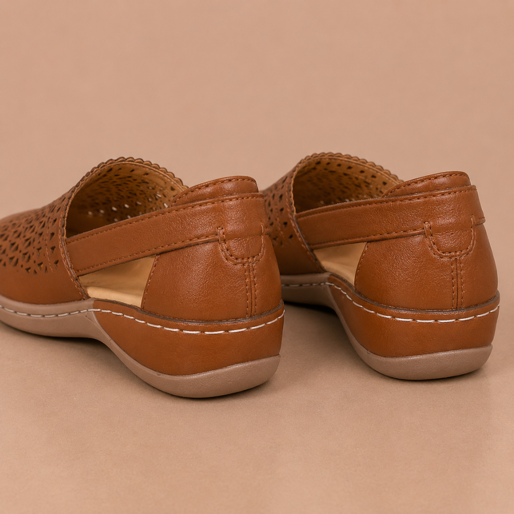 Dames holling-out sleehak sandalen Jelle Jora Mode