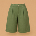 Dames bermudashorts met knopen aan de voorkant Jelle Jora Mode