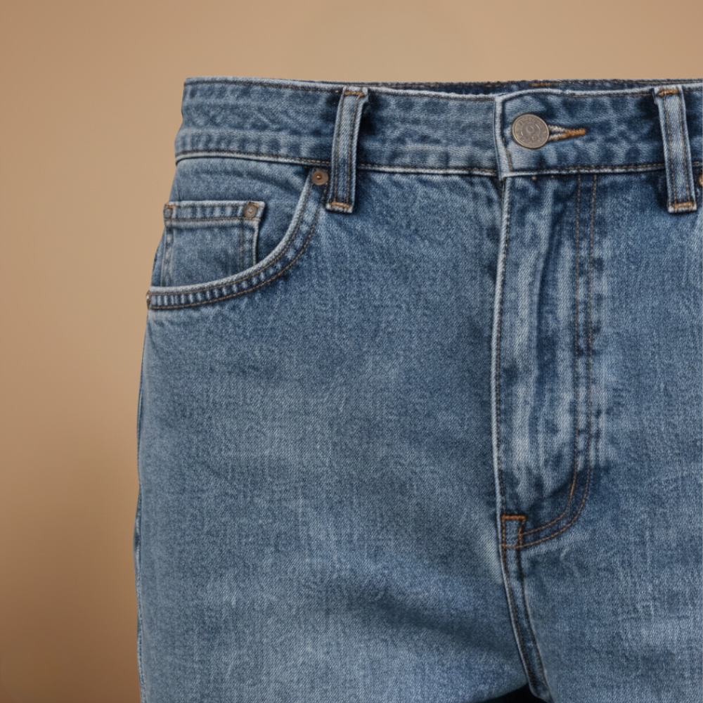 Heren jeans met rechte pijpen Jelle Jora Mode