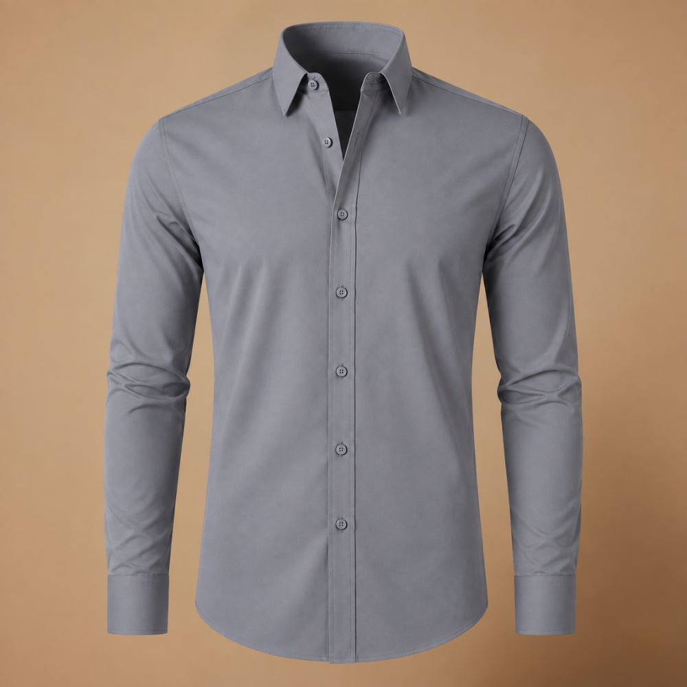 Heren stretch blouse in business casual-stijl Jelle Jora Mode