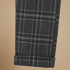 Casual geruite broek met rechte pijpen voor heren Jelle Jora Mode