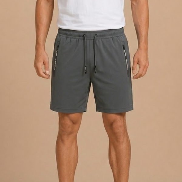 Heren sportshort met sneldrogende stof Jelle Jora Mode