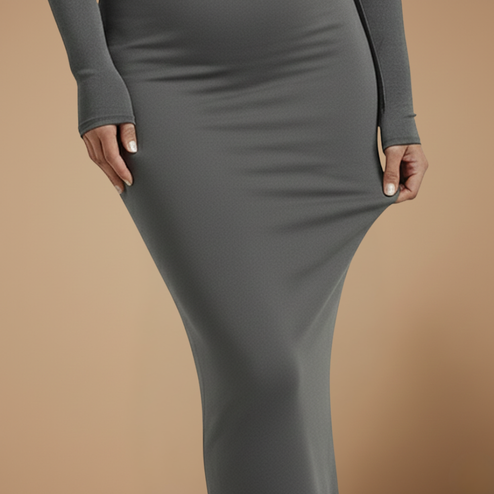 Dames lange mouw bodycon jurk