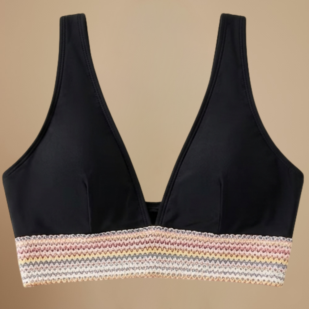 Dames bikiniset met hoge taille en halternek Jelle Jora Mode