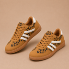 Dames klassieke wandelsneakers met veters Jelle Jora Mode