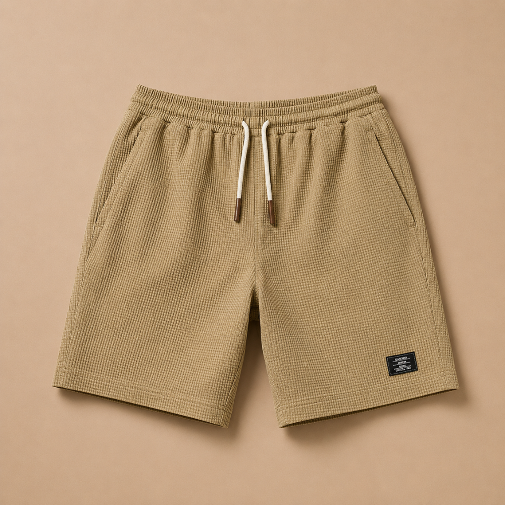 Heren casual sportshort met trekkoord Jelle Jora Mode