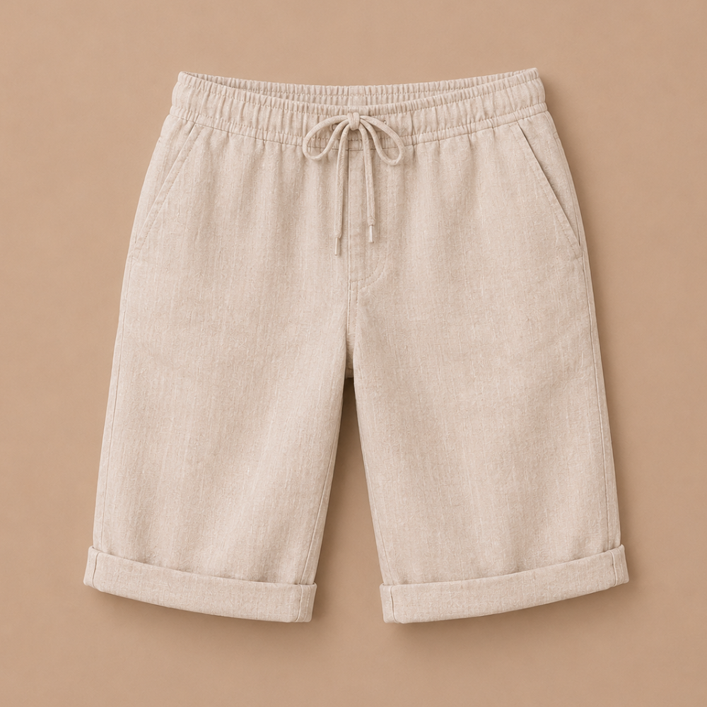 Dames capribroek met elastische tailleband Jelle Jora Mode
