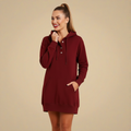 Mini-jurk Casual Kangaroo Pocket Jelle Jora Mode