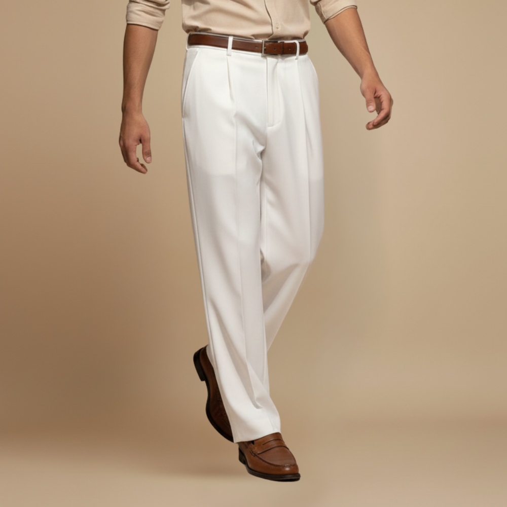 Heren lichte casual broek