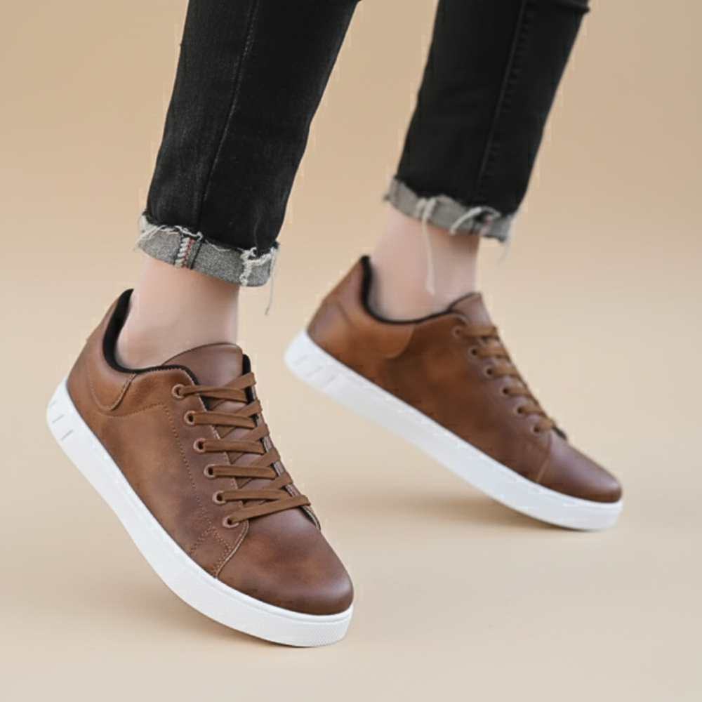 Klassieke designer sneakers met veters voor heren Jelle Jora Mode