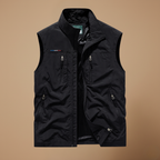 Heren outdoor werkvest met meerdere zakken Jelle Jora Mode