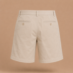 Heren casual short met plooien en middelhoge taille met zakken Jelle Jora Mode