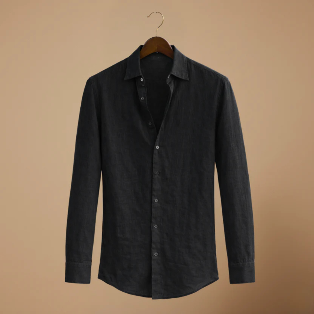 Heren casual strandblouse met een relaxte pasvorm Jelle Jora Mode