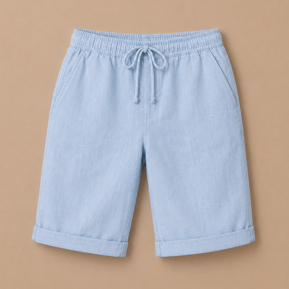 Dames capribroek met elastische tailleband Jelle Jora Mode